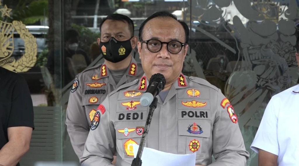 Kadiv Humas Polri Irjen Dedi Prasetyo, di Mapolres Malang, Senin 3 Oktober 2022/Dok. Polri.