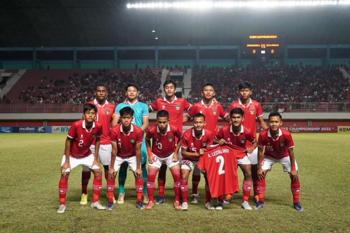 Susunan Pemain Timnas Indonesia U-17 vs Guam