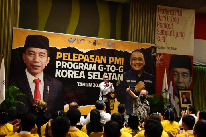 BP2MI Lepas 398 Pekerja Migran Program G To G ke Korea Selatan