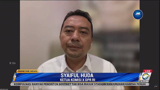 Minta Tragedi Kanjuruhan Diusut Tuntas, DPR: Harus Ada yang Bertanggung Jawab