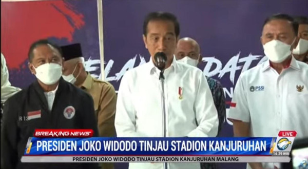 Buntut Kerusuhan di Kanjuruhan, Presiden: Semua Harus Dievaluasi Total