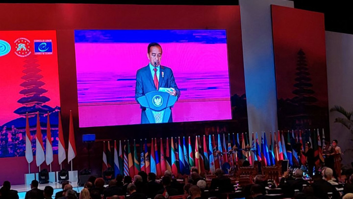 Jokowi: MK Pilar Utama Penegakkan Keadilan Konstitusional