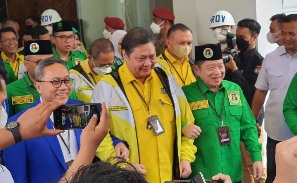 Ketua Umum Partai Golkar Airlangga Hartarto. Medcom.id/Fachri