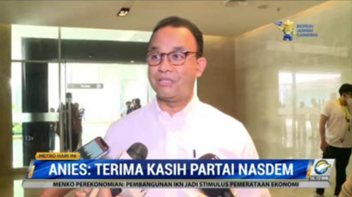 Anies Fokus Urus Pilpres usai Jabatan Gubernur DKI Kelar