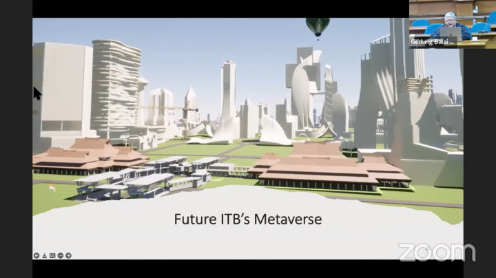Pertama di Indonesia, Kampus ITB Diwujudkan dalam Dunia Metaverse
