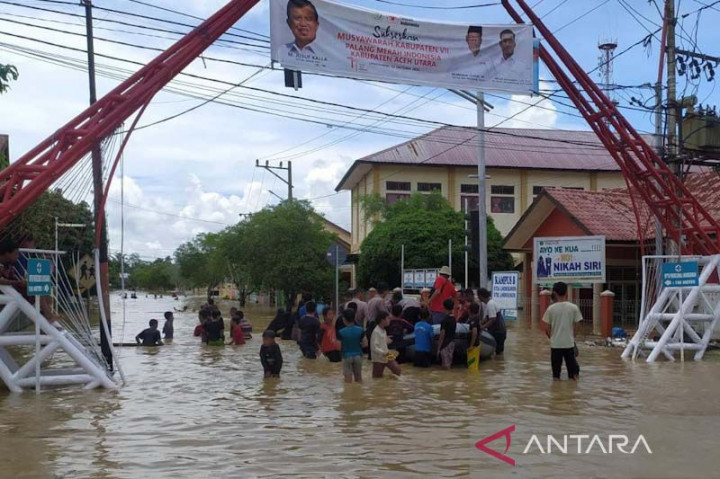 Pemkab Aceh Utara Tetapkan Status Darurat Banjir
