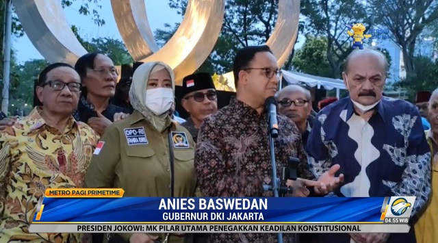 Monumen 66 Direlokasi, Anies: Ini Monumen Moral Mahasiswa