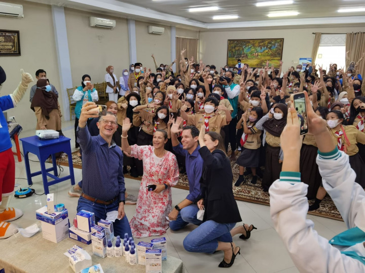 Ribuan Siswa SD Diperkenalkan Edukasi Pertolongan Pertama pada Luka