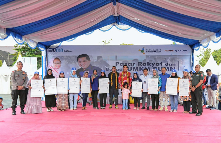 Pupuk Kaltim Tingkatkan Kontribusi Pengembangan UMKM di Samarinda