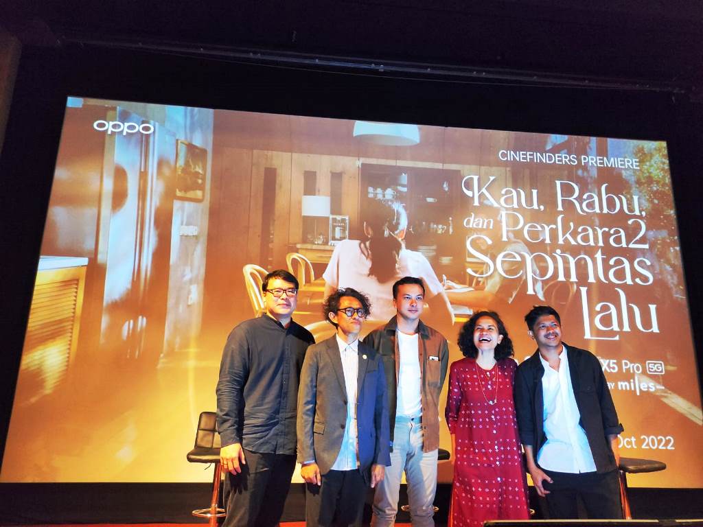 Press Conference film: Kau, Rabu, dan Perkara2 Sepintas Lalu. (Foto: Oppo Indonesia)