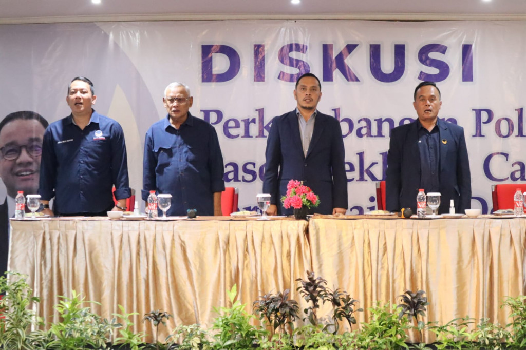 NasDem Berikan Kewenangan Anies Tentukan Bakal Cawapres NasDem Berikan Kewenangan Anies Tentukan Bakal Cawapres