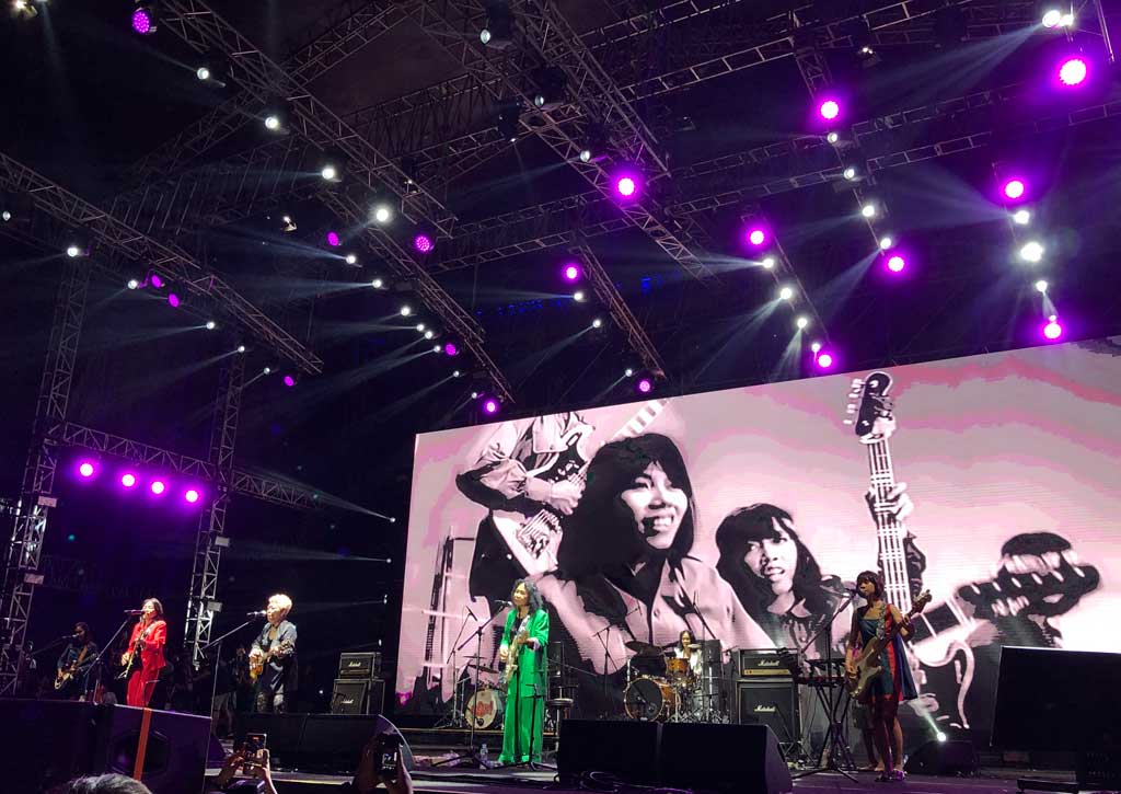 Dara Puspita tampil di Synchronize Fest 2022 (Foto: Medcom.id)