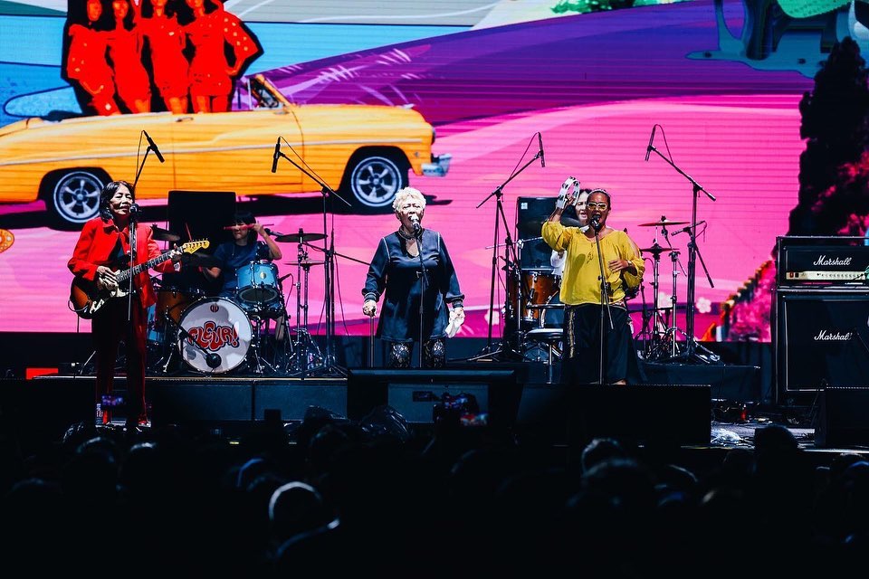 Dara Puspita di Synchronize Fest 2022 (Foto: instagram Synchronize Fest)