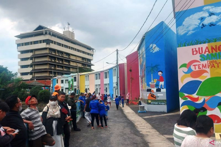 Mengintip Wajah Baru Kampung Gembira Gembrong, Lebih Berwarna dan Modern