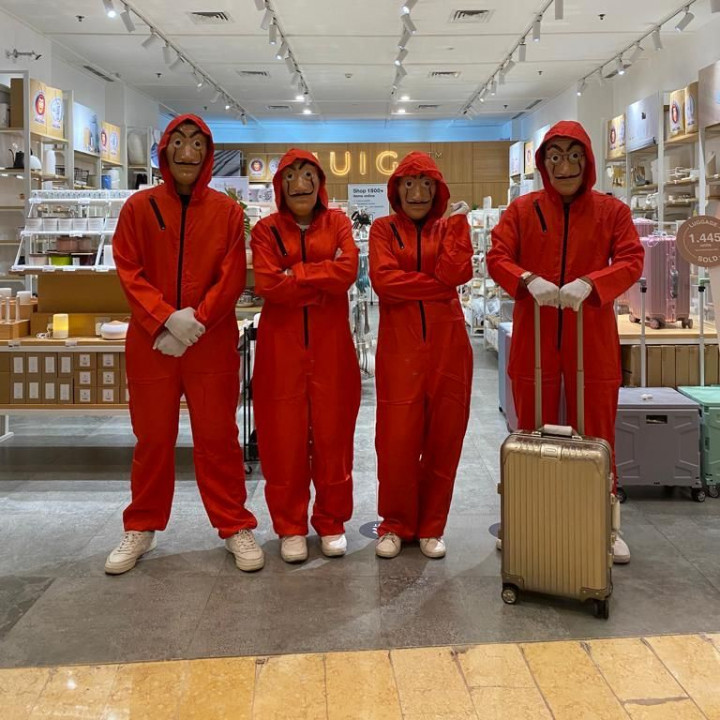 Ikut 'Money Heist Challenge' untuk Dapatkan Voucher Belanja, Ini Tipsnya