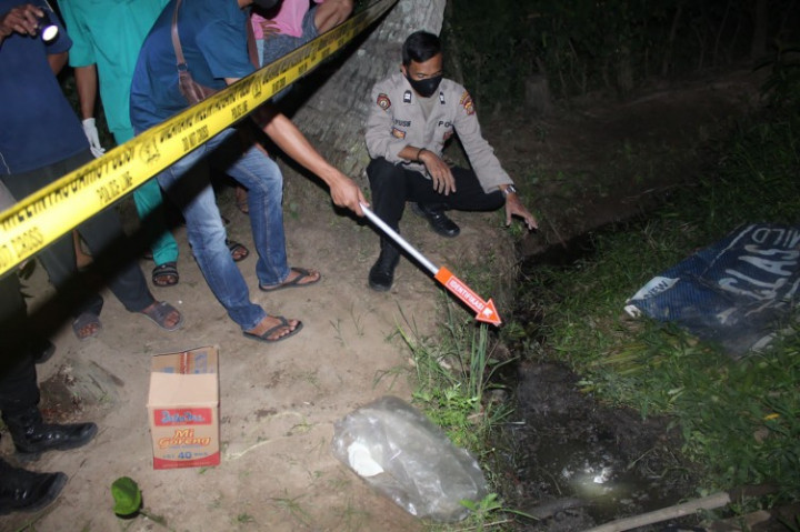 Penemuan Mayat Bayi dengan Kepala Hancur dan Usus Berburai Gegerkan Warga Pringsewu