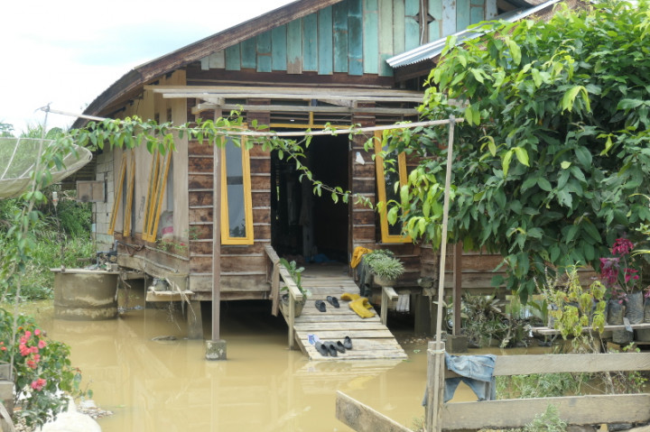 Banjir di Aceh Timur Berangsur Surut