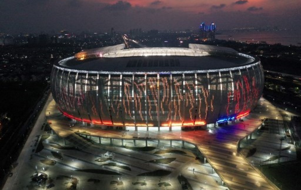 Jakarta International Stadium (Foto: AFP/Adek Berry)