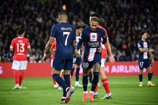 PSG Berbagi Poin dengan Benfica di Paris