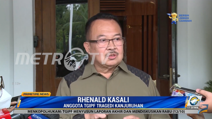 TGIPF Duga Ada Motif Bisnis di Balik Laga Arema vs Persebaya Bertanding Malam Hari