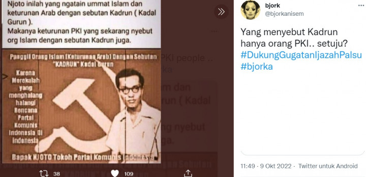 [Cek Fakta] Benarkah Sebutan Kadrun Warisan PKI? Ini Faktanya
