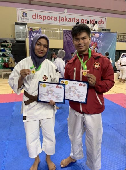Mahasiswa USK Raih Medali di Kejurmasnas Kempo