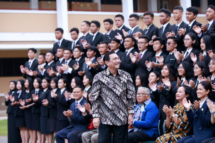 10 Tahun SMA Unggul Del Berdiri, Luhut Sebut Sekolah Ini Jadi Favorit Pelajar di Toba