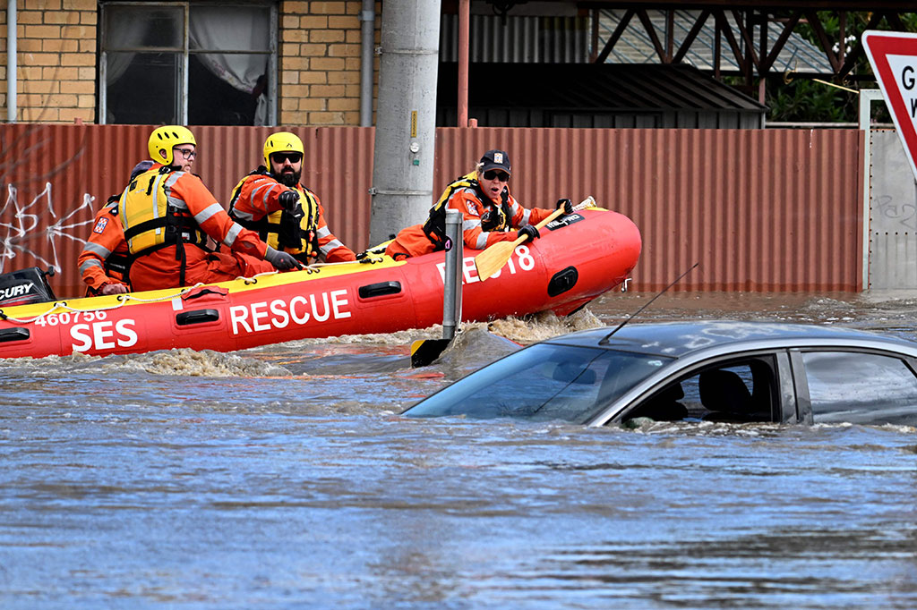 Banjir Paksa Evakuasi Warga di Australia