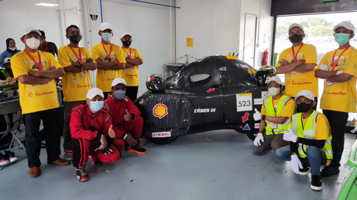 Mobil Hemat Energi Karya Mahasiswa UNNES Lolos Uji Teknis Kompetisi Berkelas Dunia