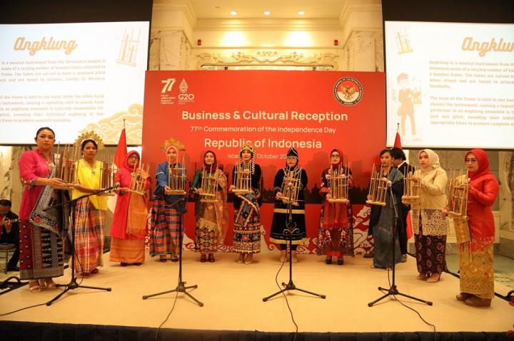 Kerajinan Tangan Indonesia Hadir di Resepsi Budaya Istanbul Turki