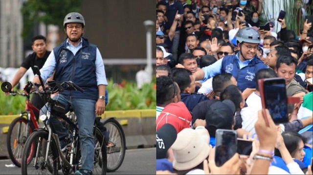 Di akhir masa jabatan sebagai Gubernur DKI Jakarta, Anies Baswedan menggelar pesta perpisahan bertajuk ‘Terima Kasih Jakarta’. Dok: Metro TV dan Instagram @dkijakarta