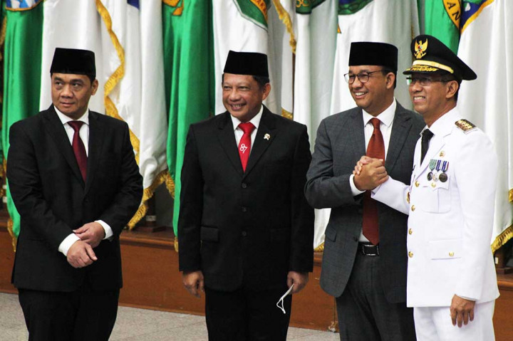 Heru Budi Hartono Resmi Jadi Pj Gubernur DKI Jakarta