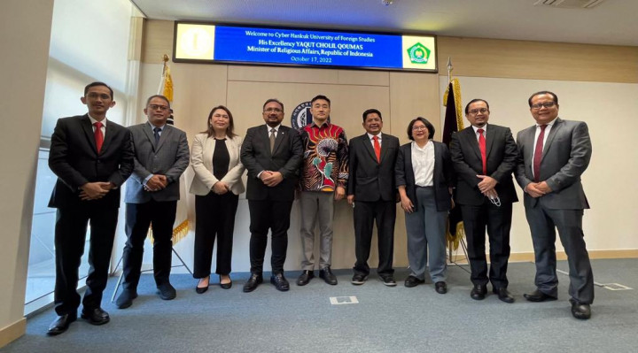 Majukan Cyber Islamic University, Kemenag Bersinergi dengan Korsel