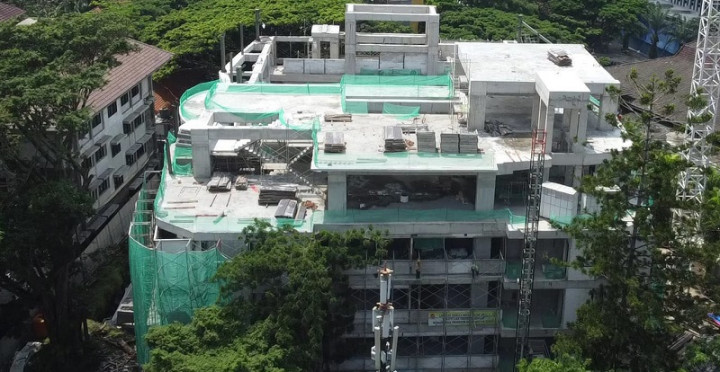 Intip Progres Pembangunan Gedung Entrepreneurship Unbraw Senilai Rp127,6 Miliar