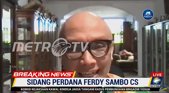 Pendapat Pengamat Terkait Sidang Sambo: Dibutuhkan Kejujuran Semua Pihak