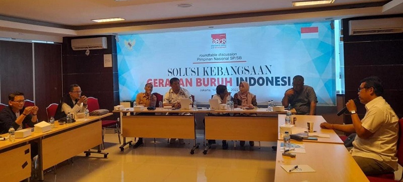 Diskusi dengan Serikat Buruh, Labor Institute Susun Masukan untuk Kandidat Pilpres 2024