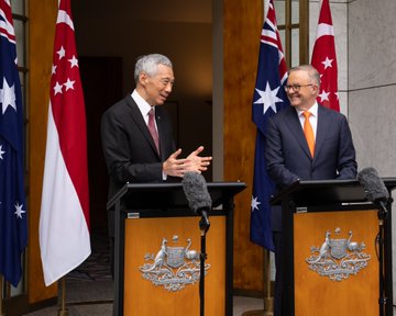 Australia, Singapore Hold Annual Leaders' Meeting