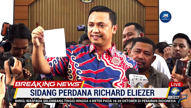 Kuasa Hukum Bharada E: Klien Saya Tidak Terlibat Dalam Perencanaan