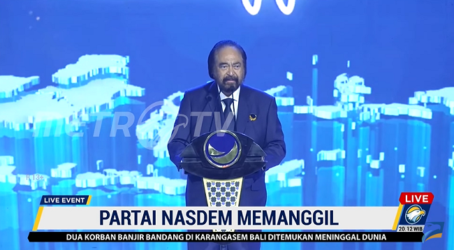 Nasdem Berkomitmen Tempatkan Kepentingan Negara di Atas Kepentingan Partai