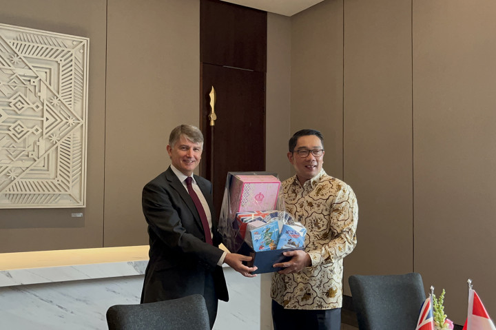 Ridwan Kamil Bertemu Dubes Inggris, Bahas Apa Ya?