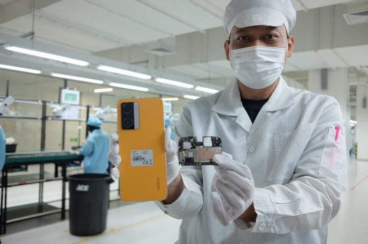 Oppo Buka Pabrik Baru, Bisa Produksi HP 1 Juta Unit Sebulan