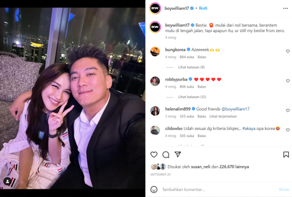 Boy William Ungkap Penyebab Musuhan Selama 4 Tahun dengan Ayu Ting Ting, Dicuekin Hingga Blokir Nomor HP