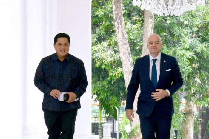 Erick Dinilai Sukses Lobi FIFA untuk Selamatkan Sepak Bola Nasional