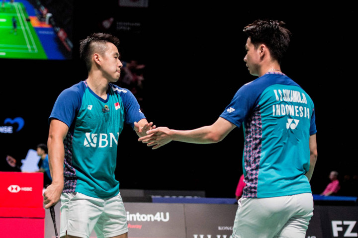 Aksi Minions Tundukkan Wakil Jepang di Babak Pembuka Denmark Open