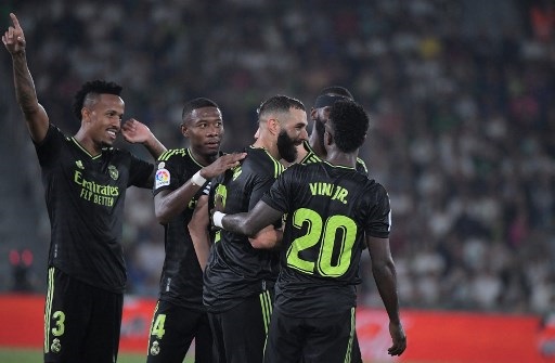 Skuat Real Madrid. (Foto: AFP/Jose Jordan)