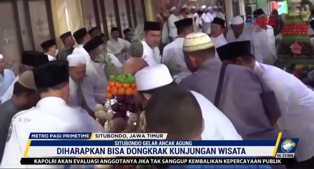 Ancak Agung, Cara Warga Situbundo Peringati Maulid Nabi Muhammad