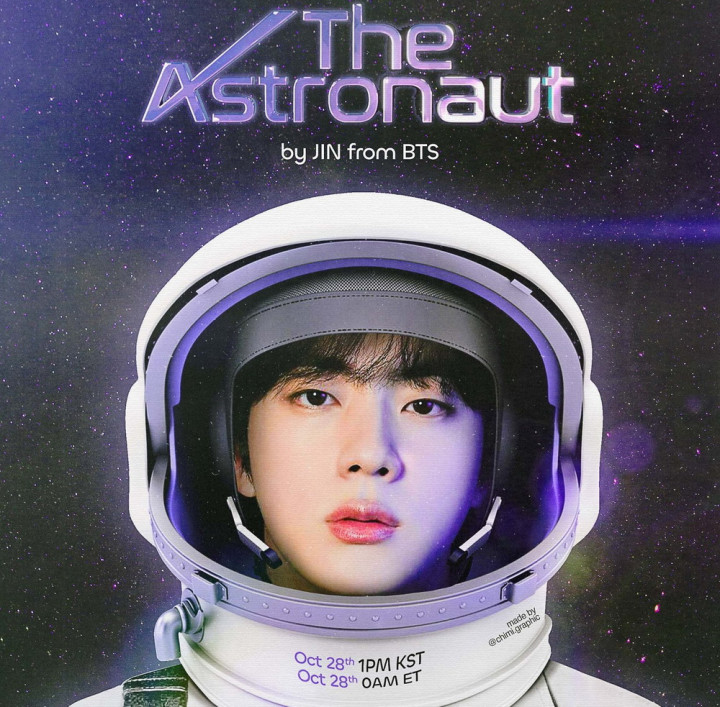 3 Fakta The Astronaut, Album Solo Jin BTS Sebelum Wajib Militer