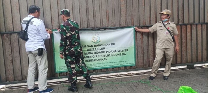 Buntut Korupsi Satelit Kemenhan, Kantor PT Dini Nusa Kusuma Disita