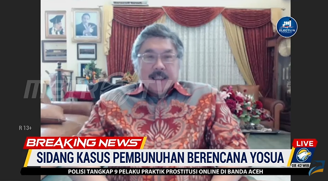 Mantan Hakim Agung Sebut Eksepsi Sambo Cs Curi <i>Start</i>
