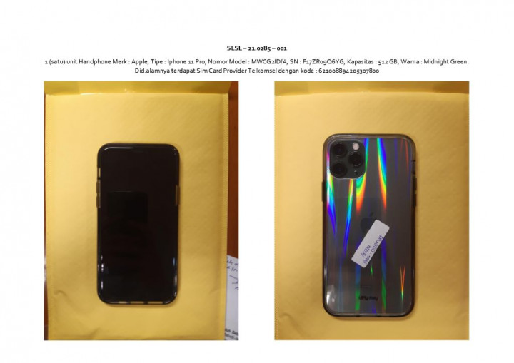 KPK Lelang Iphone 11 Milik Eks Gubernur Sulsel Nurdin Abdullah